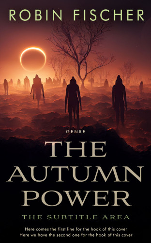 3D mockup of Antique Brass #28113 - Premade Horror Book Cover