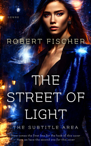 3D mockup of Antique Brass #28125 - Premade Fantasy Book Cover