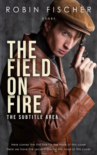 3D mockup of Cocoa Brown #28189 - Premade Historical Book Cover