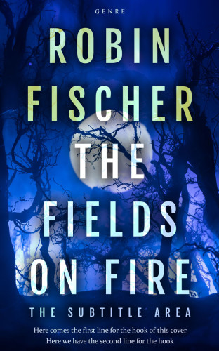 3D mockup of Downriver #28209 - Premade Horror Book Cover