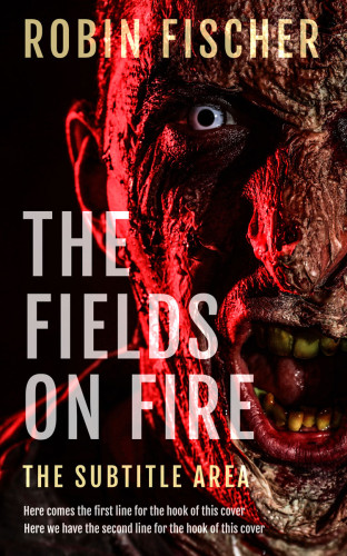 3D mockup of Coffee Bean #28222 - Premade Apocalyptica Book Cover