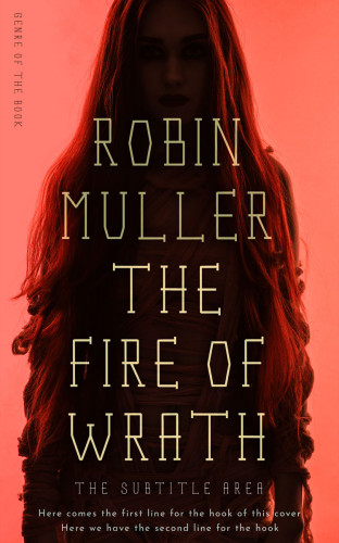 3D mockup of Burnt Sienna #28260 - Premade Horror Book Cover