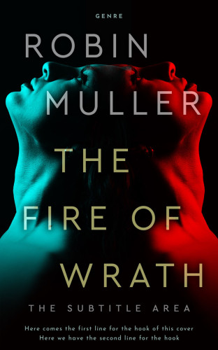 3D mockup of Medium Carmine #28272 - Premade Erotica Book Cover