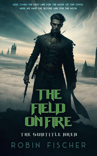 3D mockup of Ash #28313 - Premade Horror Book Cover