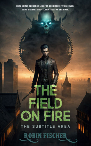 3D mockup of Heavy Metal #28314 - Premade Horror Book Cover