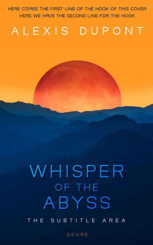 3D mockup of Sea Buckthorn #28503 - Premade Horror Book Cover