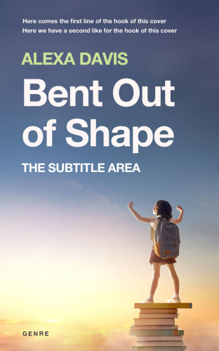 3D mockup of Blue Bayoux #28528 - Premade Education Book Cover