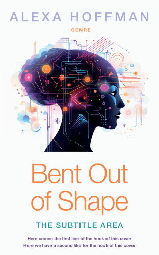 3D mockup of Ebony Clay #28540 - Premade Business Book Cover