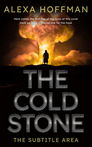 3D mockup of Tussock #28628 - Premade Apocalyptica Book Cover