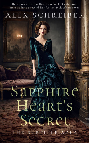 3D mockup of Thunder #28730 - Premade Romance Book Cover