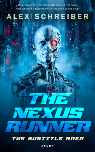 3D mockup of Tarawera #28848 - Premade Science Fiction Book Cover