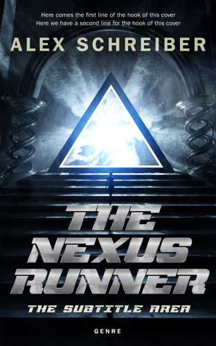 3D mockup of Submarine #28853 - Premade Science Fiction Book Cover