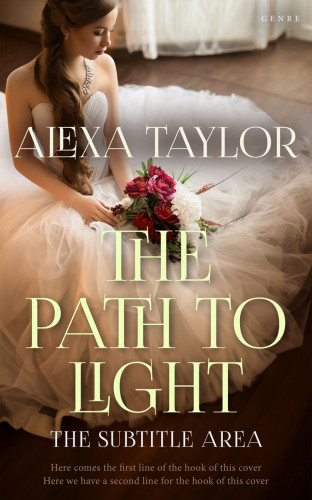 3D mockup of Domino #28952 - Premade Romance Book Cover