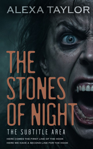 3D mockup of Bunker #28966 - Premade Horror Book Cover