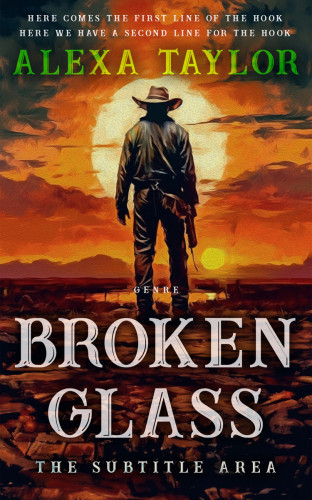 3D mockup of Raw Sienna #28979 - Premade Action & Adventure Book Cover