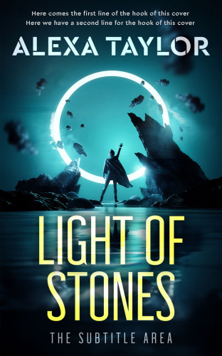 3D mockup of Firefly #29115 - Premade Science Fiction Book Cover