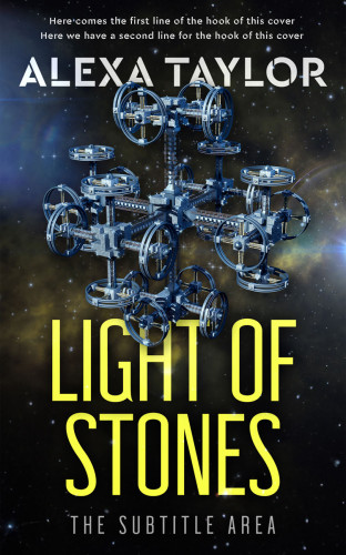 3D mockup of Shark #29116 - Premade Science Fiction Book Cover