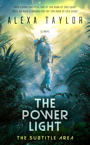 3D mockup of Sapling #29126 - Premade Science Fiction Book Cover