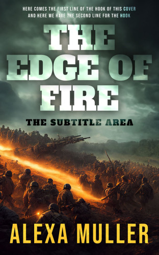 3D mockup of Heavy Metal #29189 - Premade Historical Book Cover