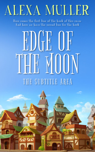 3D mockup of Havelock Blue #29225 - Premade Fantasy Book Cover