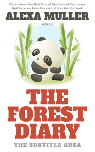 3D mockup of Snow Drift #29231 - Premade Nature Book Cover