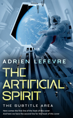 3D mockup of Big Stone #29426 - Premade Science Fiction Book Cover