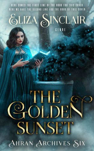 3D mockup of Gable Green #29522 - Premade Fantasy Book Cover