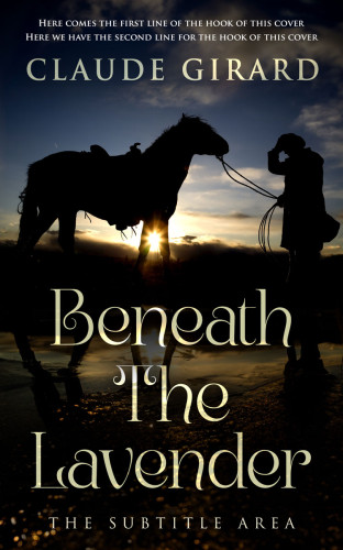 3D mockup of Woodsmoke #29885 - Premade Western Book Cover