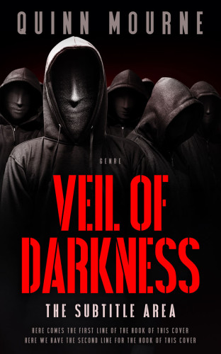 3D mockup of Alizarin Crimson #30005 - Premade Mystery & Thriller & Suspense Book Cover