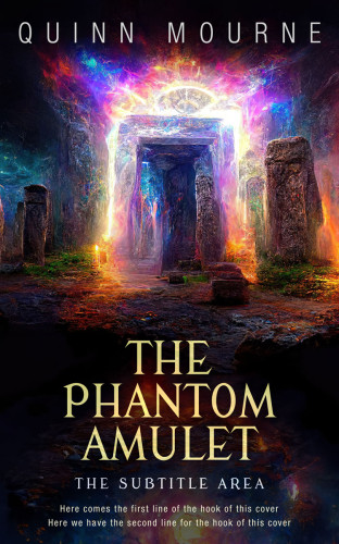 3D mockup of Eunry #30042 - Premade Fantasy Book Cover