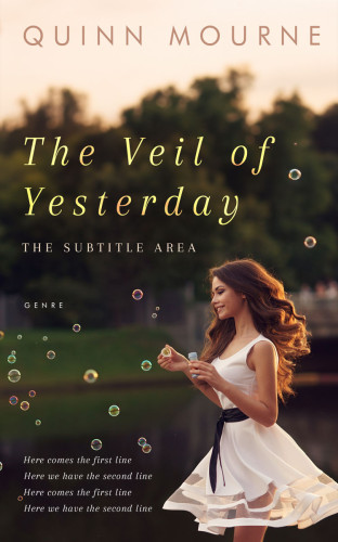 3D mockup of Double Spanish White #30063 - Premade Chick Lit Book Cover