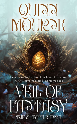 3D mockup of Paris White #30098 - Premade Fantasy Book Cover