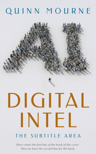 3D mockup of Iron #30110 - Premade Business Book Cover