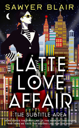 3D mockup of Sorrell Brown #30199 - Premade Abstract Book Cover