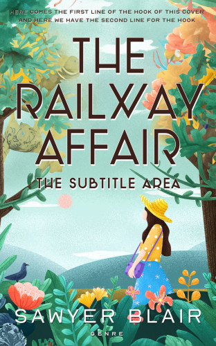 3D mockup of Sea Mist #30213 - Premade Literary Fiction Book Cover