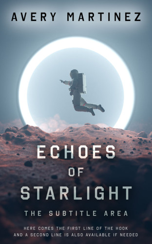 3D mockup of Bright Gray #30293 - Premade Science Fiction Book Cover