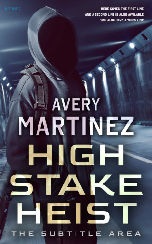 3D mockup of Steel Gray #30309 - Premade Mystery & Thriller & Suspense Book Cover