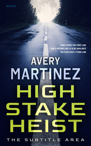 3D mockup of Green Mist #30312 - Premade Mystery & Thriller & Suspense Book Cover