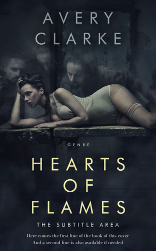 3D mockup of Ebony Clay #30355 - Premade Erotica Book Cover