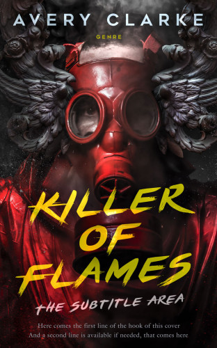 3D mockup of Cocoa Brown #30388 - Premade Apocalyptica Book Cover