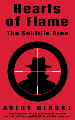 3D mockup of Alizarin Crimson #30395 - Premade Mystery & Thriller & Suspense Book Cover