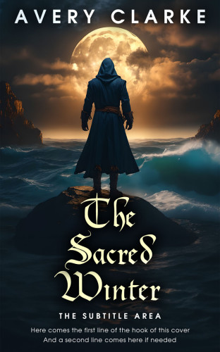 3D mockup of Shark #30461 - Premade Fantasy Book Cover