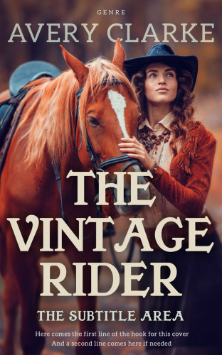 3D mockup of Woody Brown #30483 - Premade Romance Book Cover | BookCoverZone