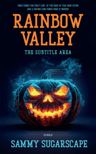 3D mockup of Ebony #30579 - Premade Horror Book Cover