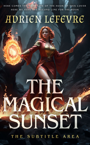 3D mockup of Baltic Sea #30671 - Premade Fantasy Book Cover