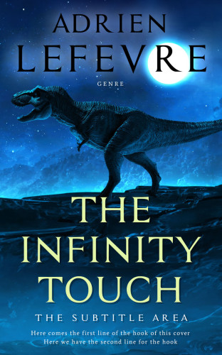 3D mockup of Chathams Blue #30732 - Premade Science Fiction Book Cover