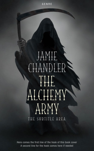 3D mockup of Outer Space #30977 - Premade Horror Book Cover