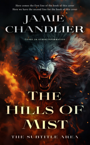 3D mockup of Night Rider #31065 - Premade Fantasy Book Cover