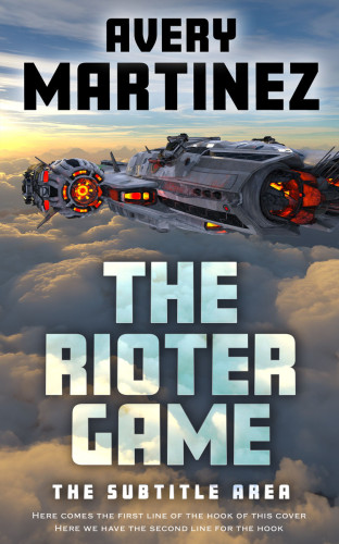 3D mockup of Abbey #31258 - Premade Science Fiction Book Cover