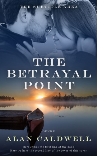 3D mockup of Oxford Blue #31311 - Premade Romance Book Cover